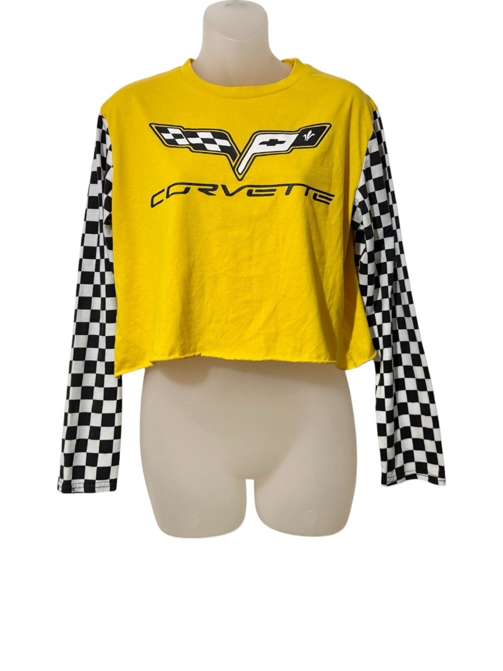 Chemistry Corvette Graphic Cropped Tee
